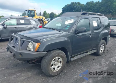 2007 Nissan Xterra X из США, поврежденный, VIN 5N1AN08W37C534404